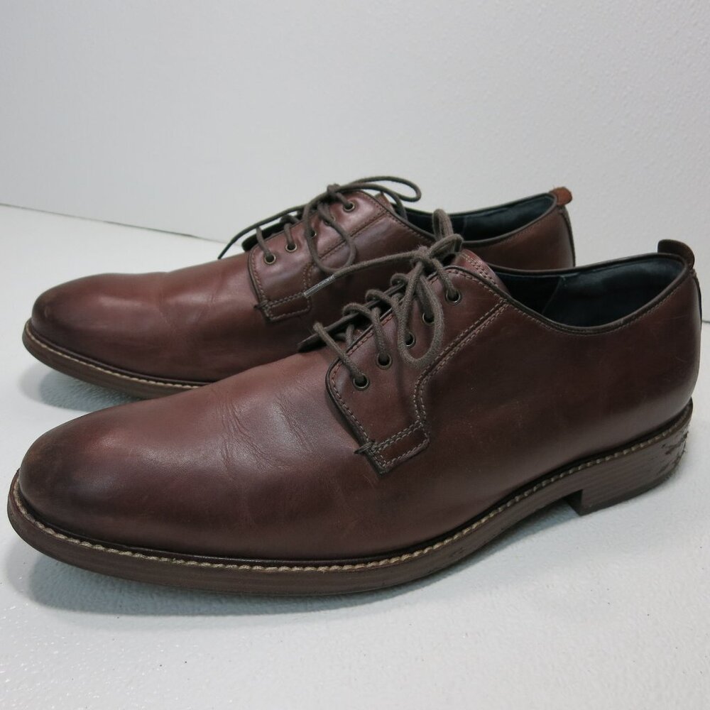 Cole Haan Grand Postman Leather Dress Footwear Oxfords Men's Shoes Sz 12 M